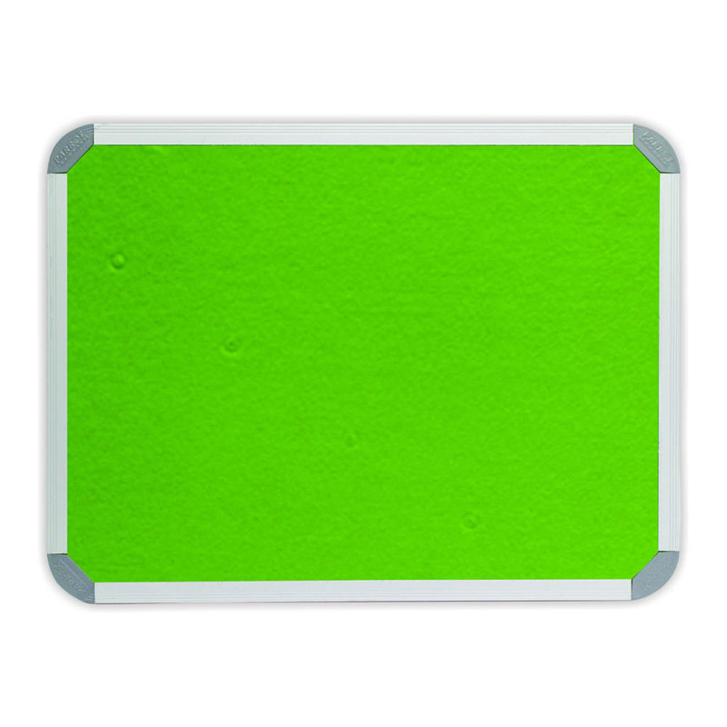 Info Board Aluminium Frame - 1200900mm - Lime Green