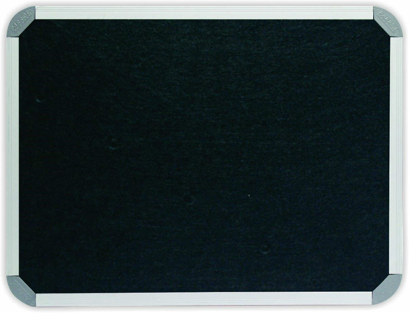 Info Board Aluminium Frame - 10001000mm - Black