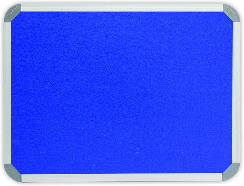 Info Board Aluminium Frame - 1500900mm - Royal Blue
