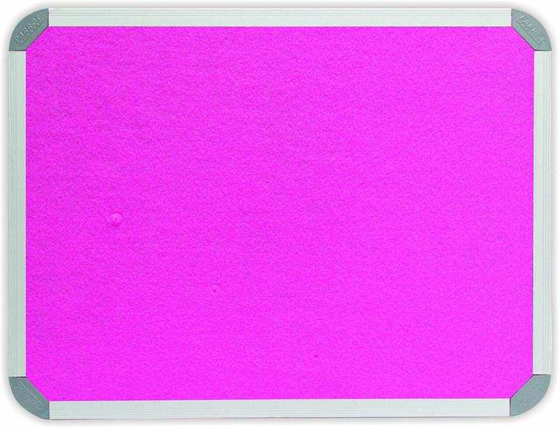 Info Board Aluminium Frame - 1500900mm - Pink