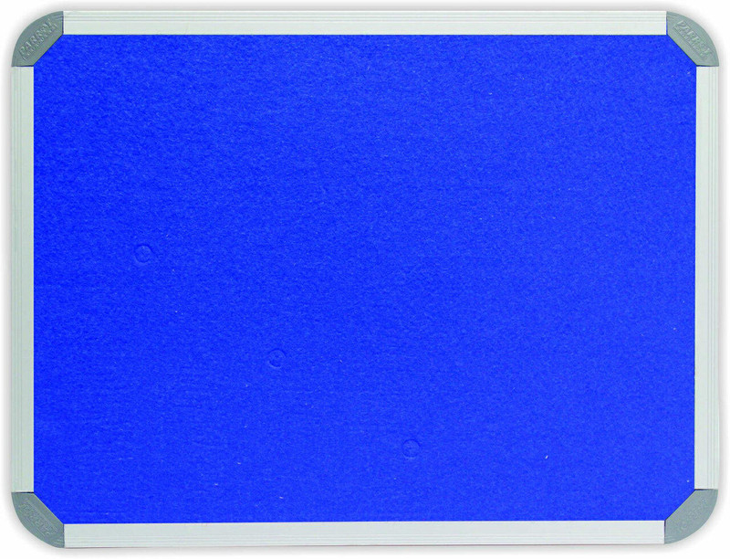 Info Board Aluminium Frame - 18001200mm - Royal Blue