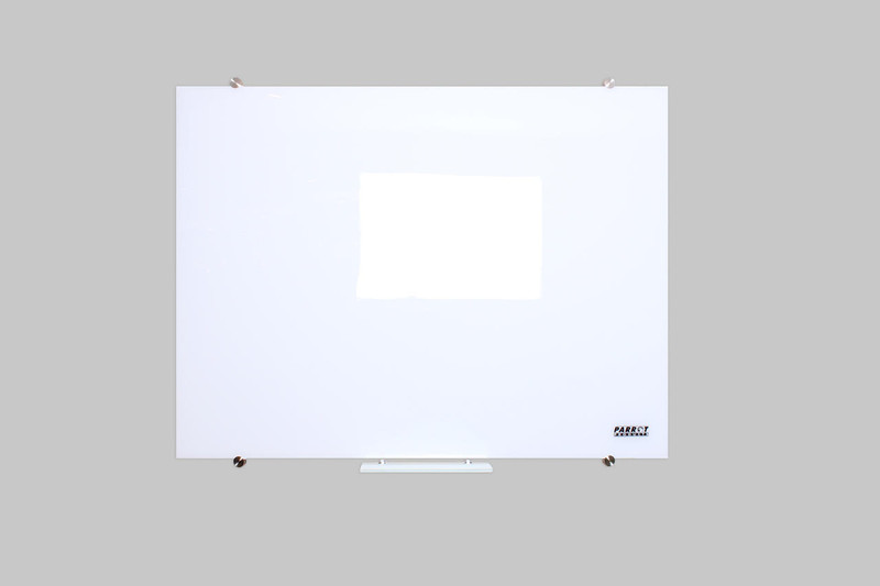 Glass Whiteboard Non-Magnetic 1800x1200mm