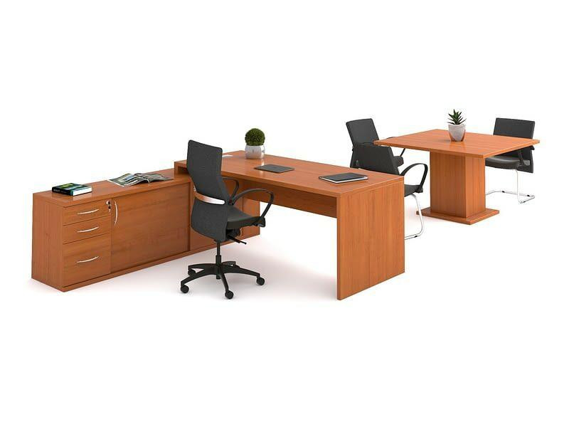 Excellence-32 Executive Desk in Veneer Wood