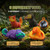 Happy Staffy Perflex Jungle Trek Collection Tough Dog Toys