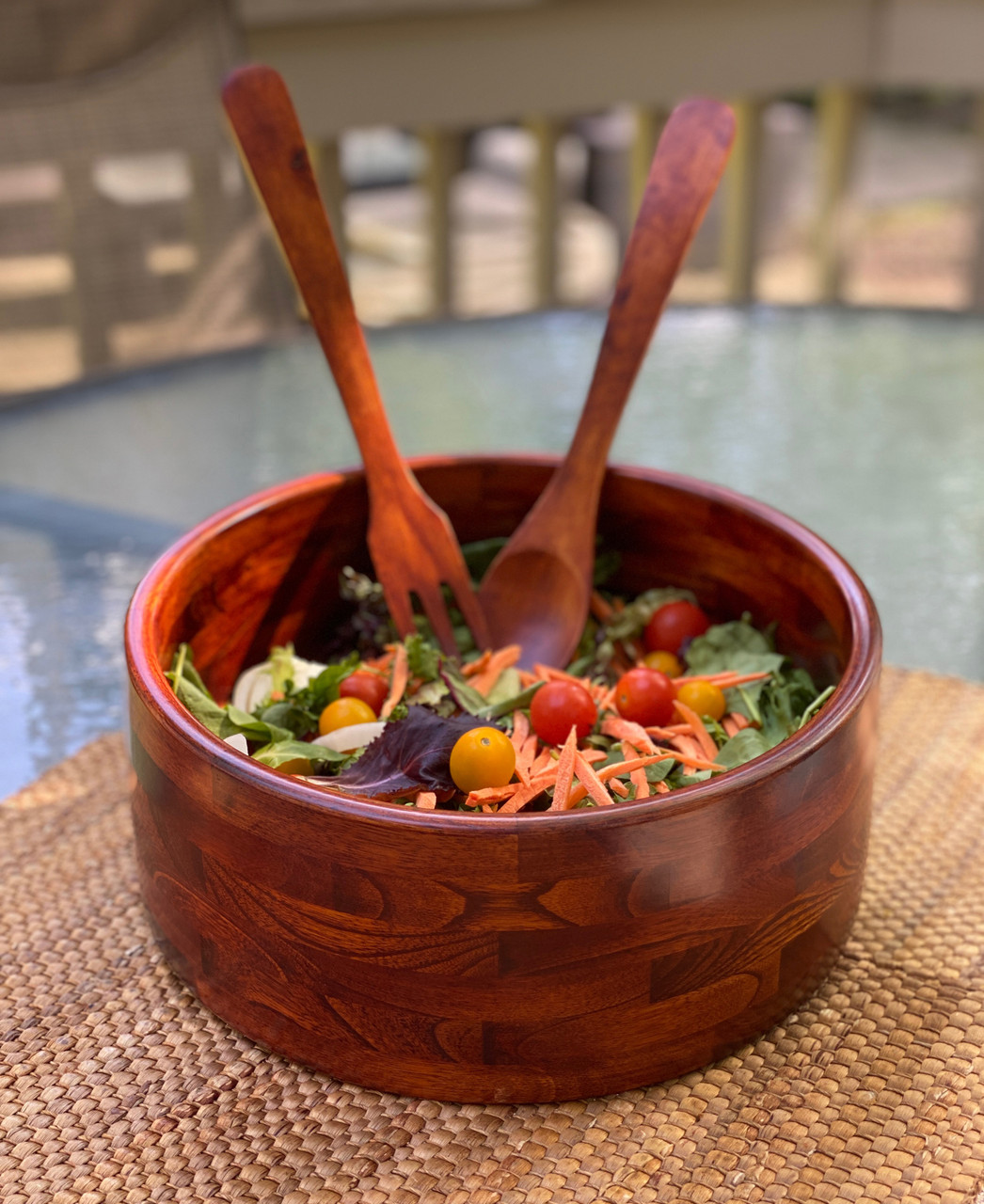 Salad Bowl And Servers