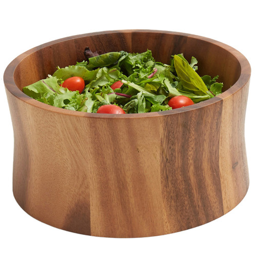 Salad / Serving Bowl, Acacia Wood, 10" x 4 1/2", Bali Collection