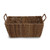 Rectangular Shelf Basket, 12" x 6" x 6 1/2", Abaca Collection 
