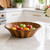 Salad / Serving Bowl, 3-Piece Set, Acacia Wood, 14"Bowl + Salad Hands, Phuket Collection