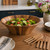 Salad / Serving Bowl, 3-Piece Set, Acacia Wood, 14"Bowl + Salad Hands, Phuket Collection