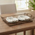 Serving Tray - Rectangular, 18 1/2" x 12" x 4", Wired Abaca Collection