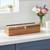 Tea Box, 5 Compartment, Acacia Wood, 15 1/4" x 4 1/2" x 3 3/4"
