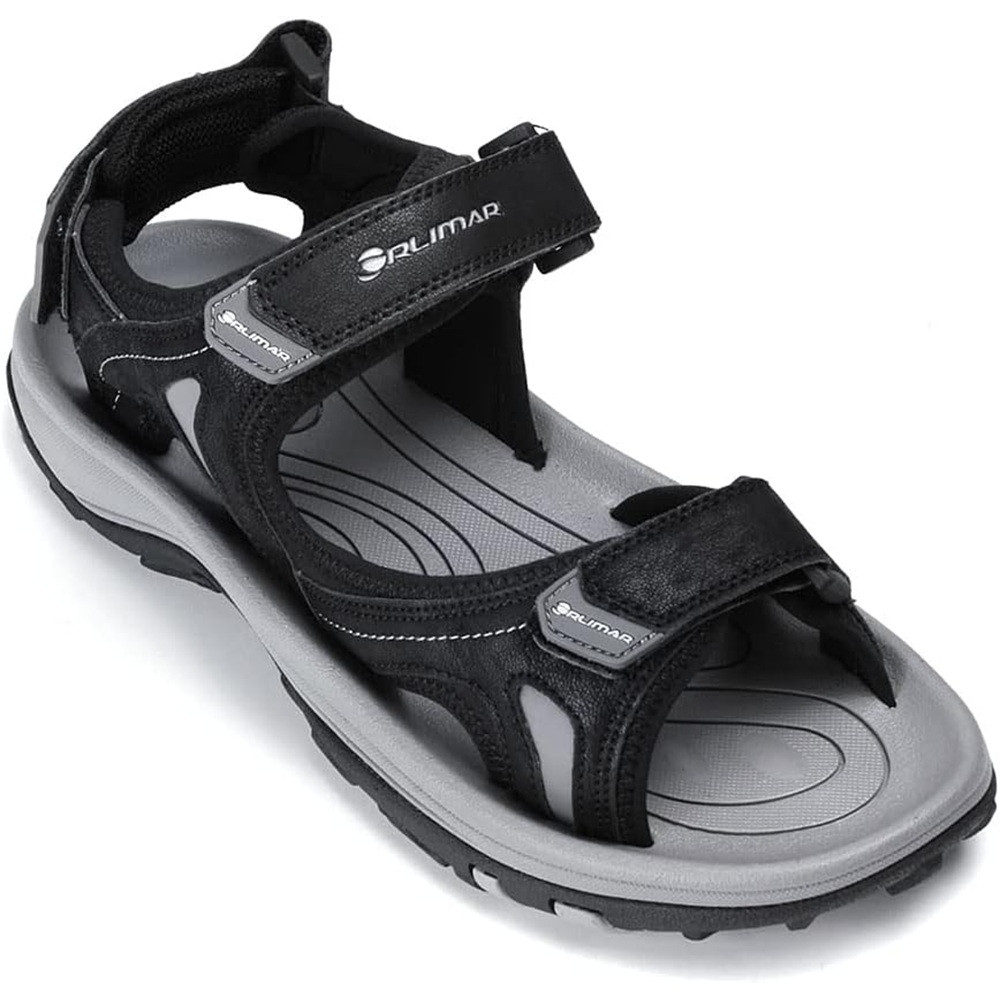 Orlimar Black and Gray Golfing Sandals Men’s Size 9 Orlimar Golf Men main image 3