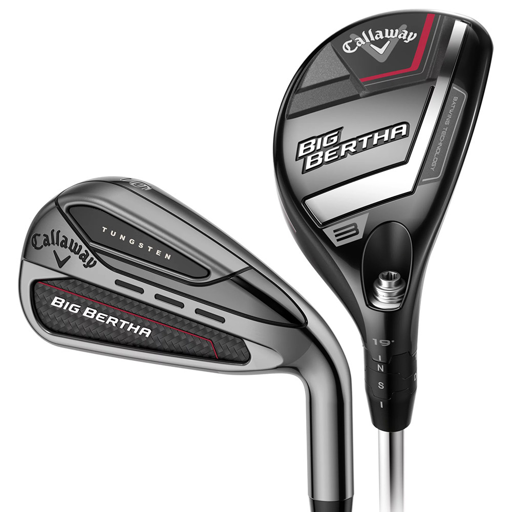 Callaway Great Big Bertha 2023 6-PW, Iron Set Nippon Stiff Flex 