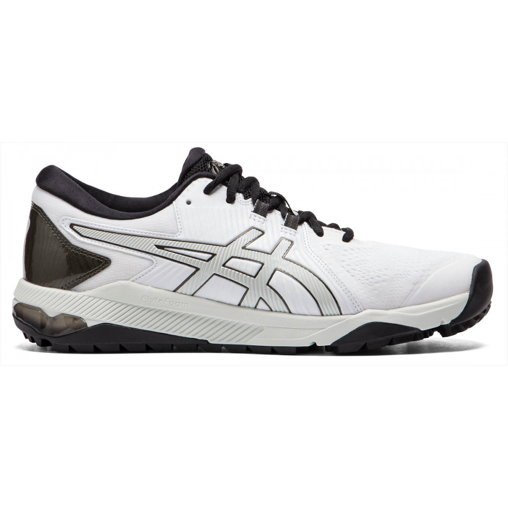 Asics Men's Gel Course Glide Golf Shoes - White/Silver/Black