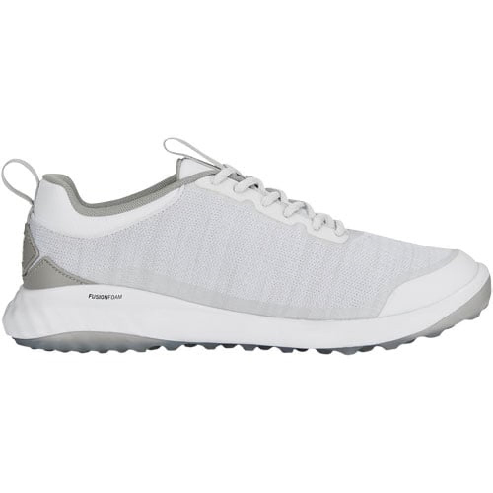 Puma Men's Fusion Pro Golf Shoes White/Silver - Maple Hill Golf