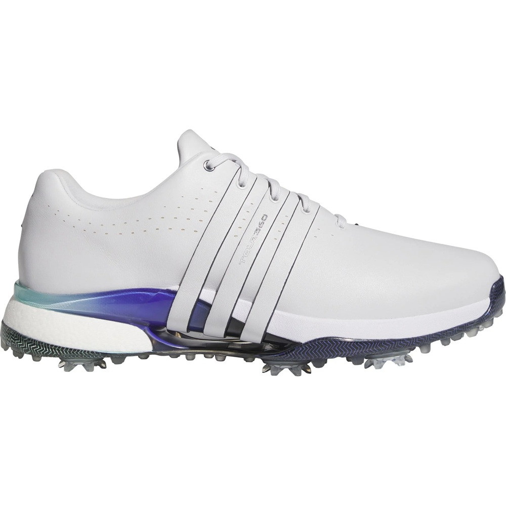 New Men’s Adidas Tour360 24 Golf White Shadow Fig IE3366 Size 13 adidas Tour360 24 Golf White Shadow Fig for Sale  main image 2