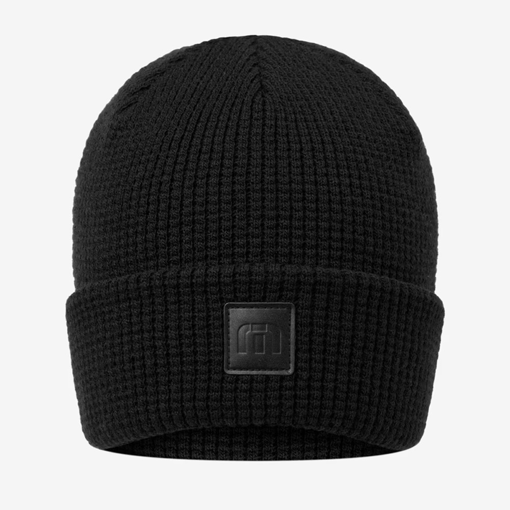 TravisMathew Cloud Waffle Beanie Hat Maple Hill Golf