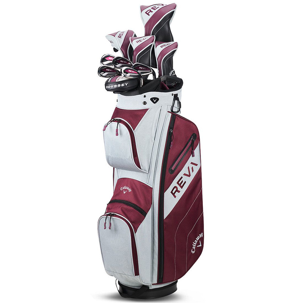 Callaway Lady Reva 25 Complete Golf Set Eggplant Maple Hill Golf
