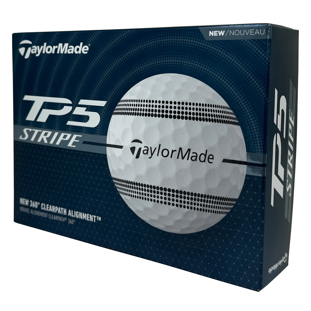 TaylorMade TP5 Stripe Golf Balls - Maple Hill Golf