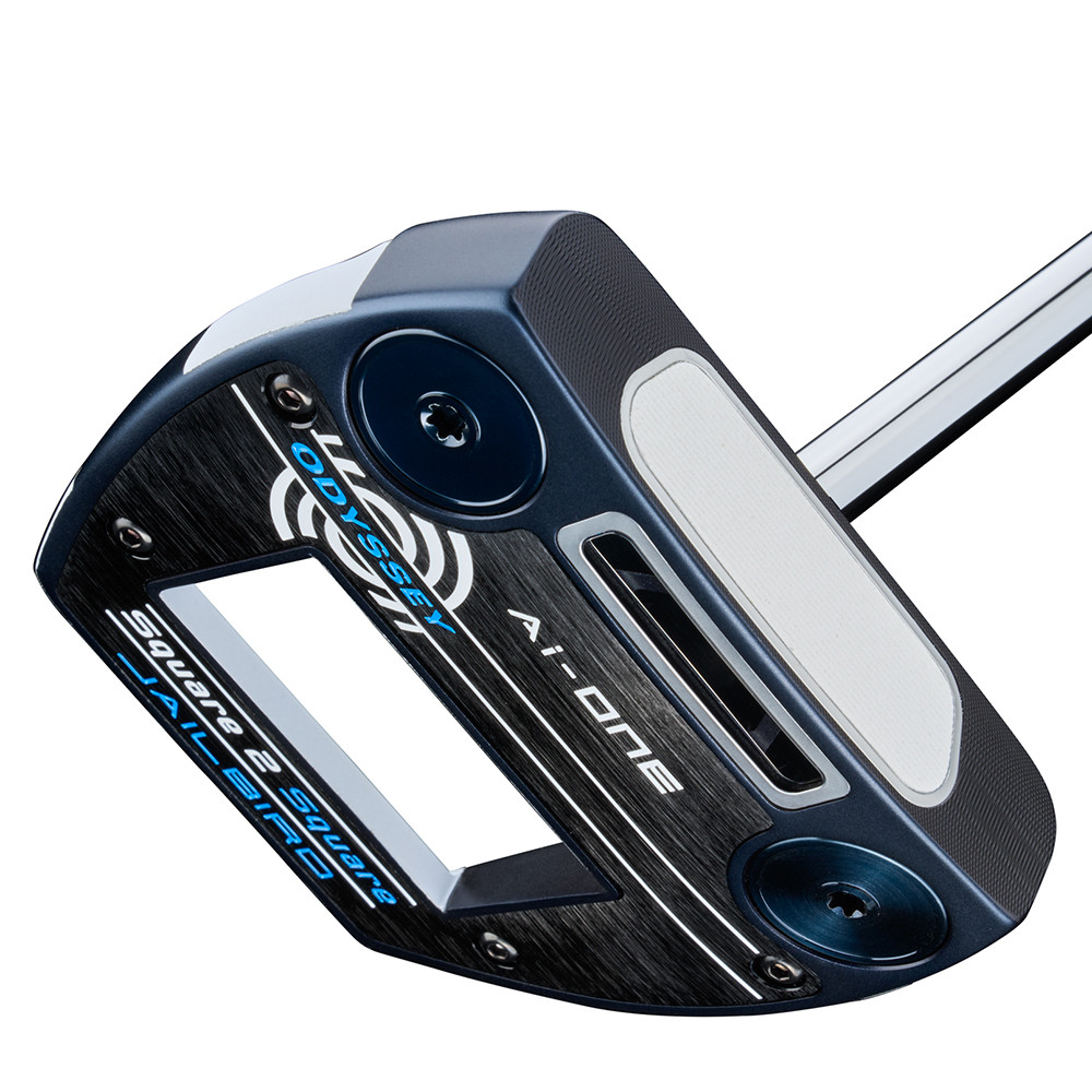 d*様 Odyssey Ai-ONE Square 2 Square Jailb Odyssey AI-One Square 2 Square Jailbird Putter - Maple Hill Golf