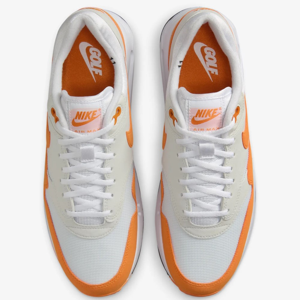 air max 1 white orange