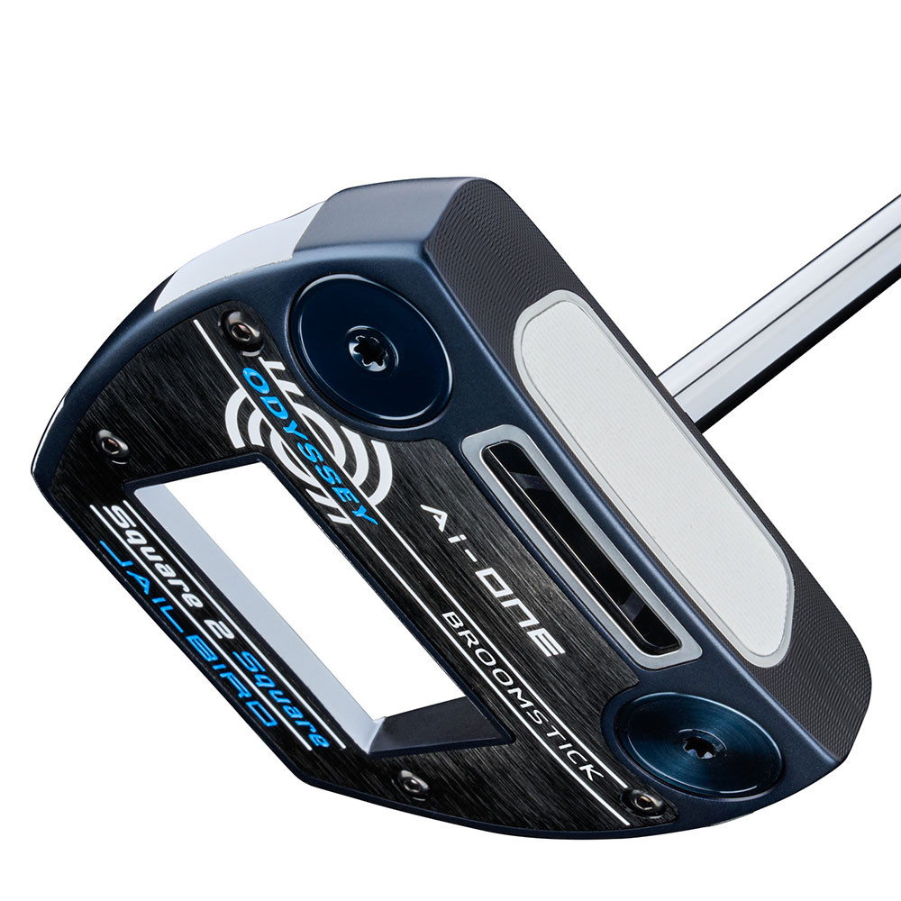 Odyssey AI-One Square 2 Square Jailbird Broomstick Putter - Maple