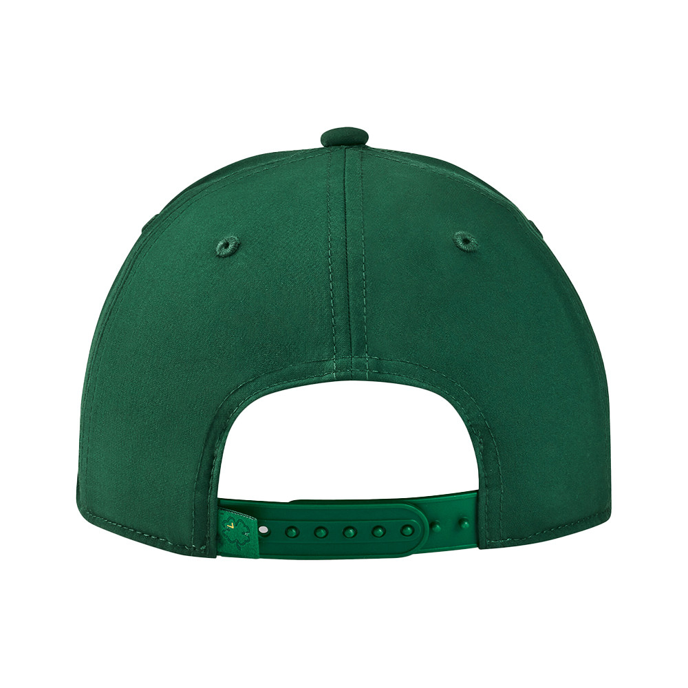 Casquette De Golf Callaway Homme - Snapback Beige à Rayures Vertes - Maille Camionneur