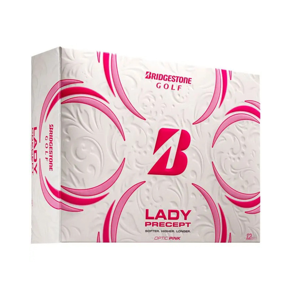 Bridgestone Lady Precept Pink Golf Balls - Maple Hill Golf