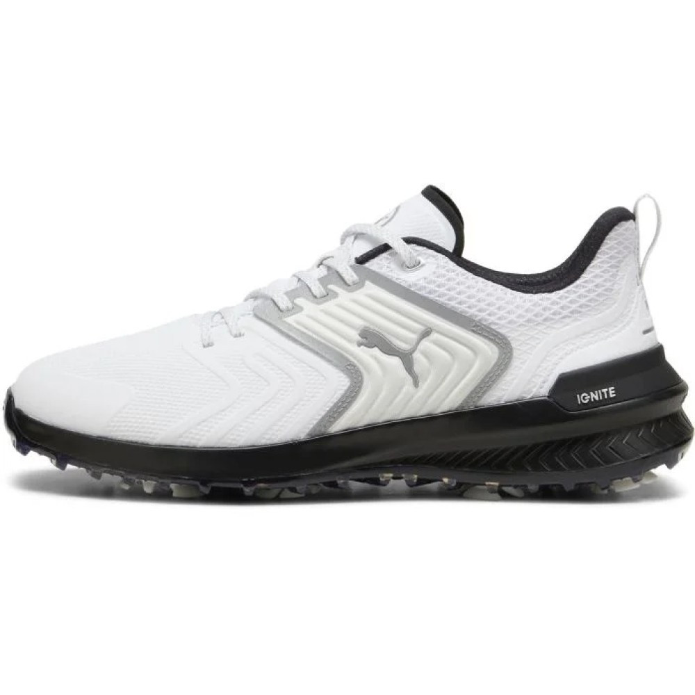 Puma Men's Ignite Innovate Golf Shoes - White/Black - Maple Hill Golf