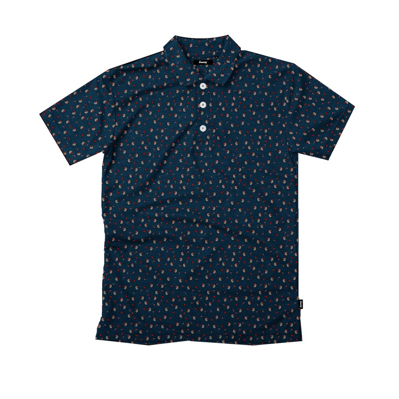 フーディニTree Polo Shirt S Breeze Blue Light Men's Tree Polo Shirt #Breeze Blue Light [860009]｜HOUDINI