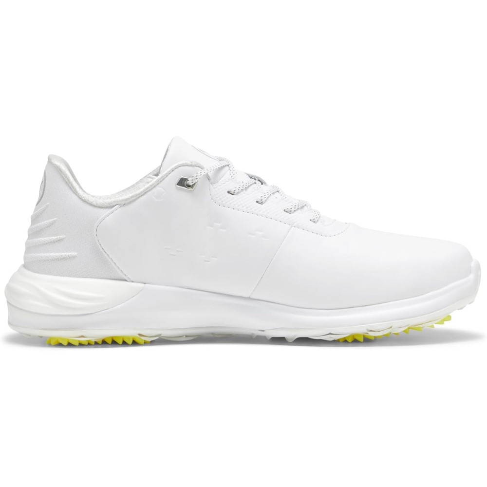 PUMA Phantom Cat Nitro Golf Shoes White Black‎ Fluro Mens Size 9.5 PUMA Phantomcat Nitro Premium Leather Golf Shoes White/Black  main image 4