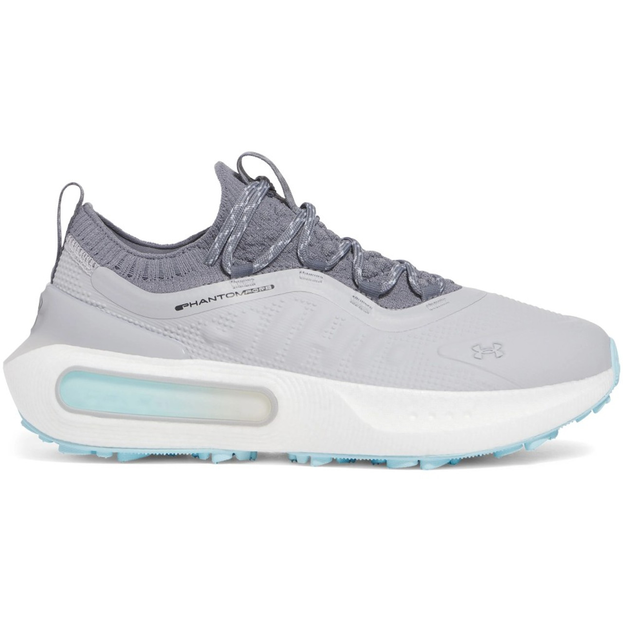 UNDER ARMOR ゴルフ23cm Under Armour UA Phantom Fore Golf Shoes Downpour Gray