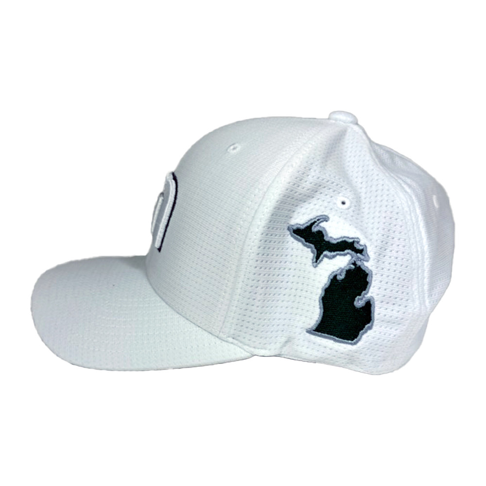 TravisMathew Bahamas State of Michigan Fitted Hat - Maple  display picture 2