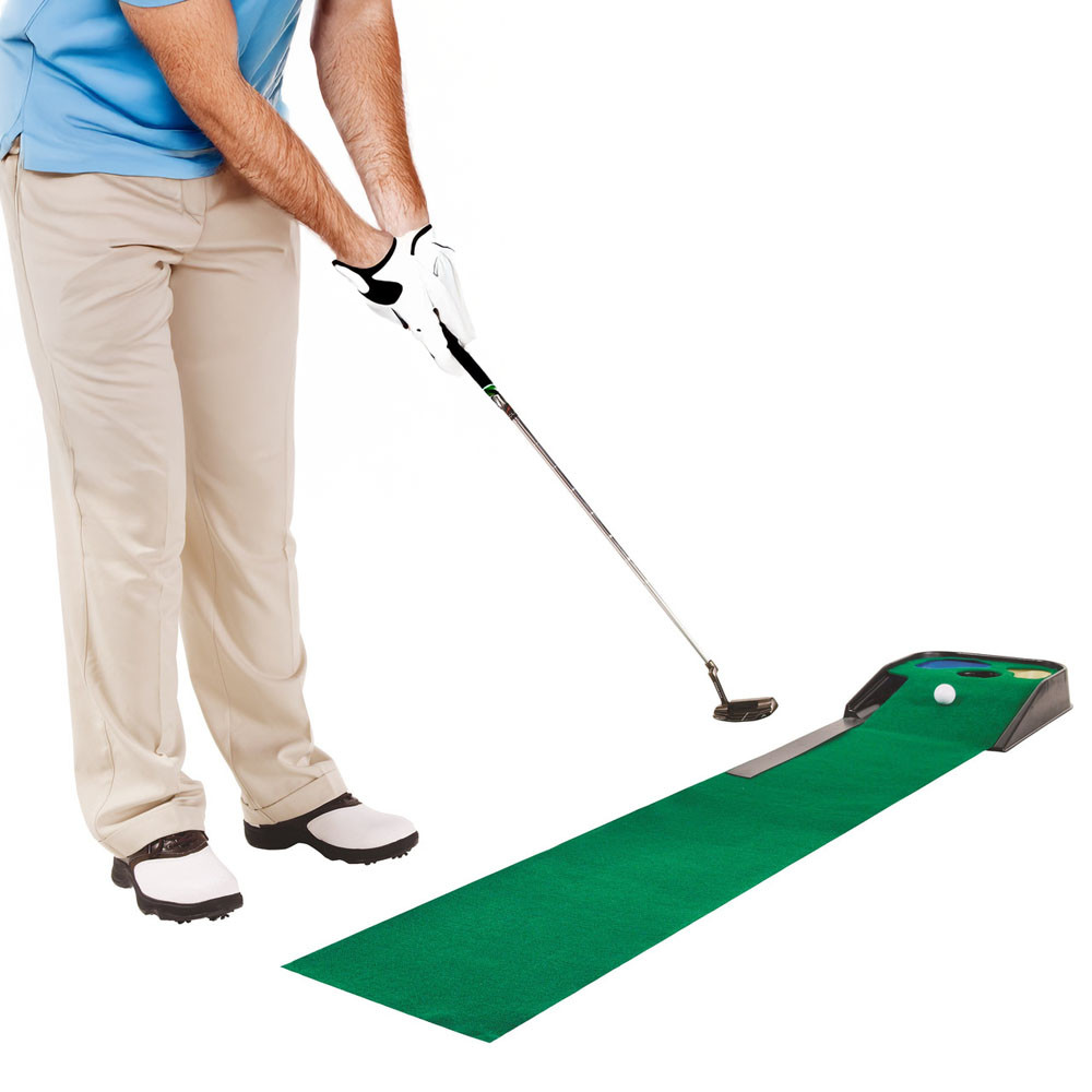 JEF World of Golf Hazard Deluxe Putting Mat - Maple Hill Golf