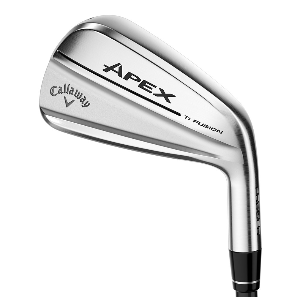 【新品】キャロウェイ APEX Ti FUSION メンズアイアンセット 6本S Callaway Apex Ti Fusion Plated Single Iron - Maple Hill Golf
