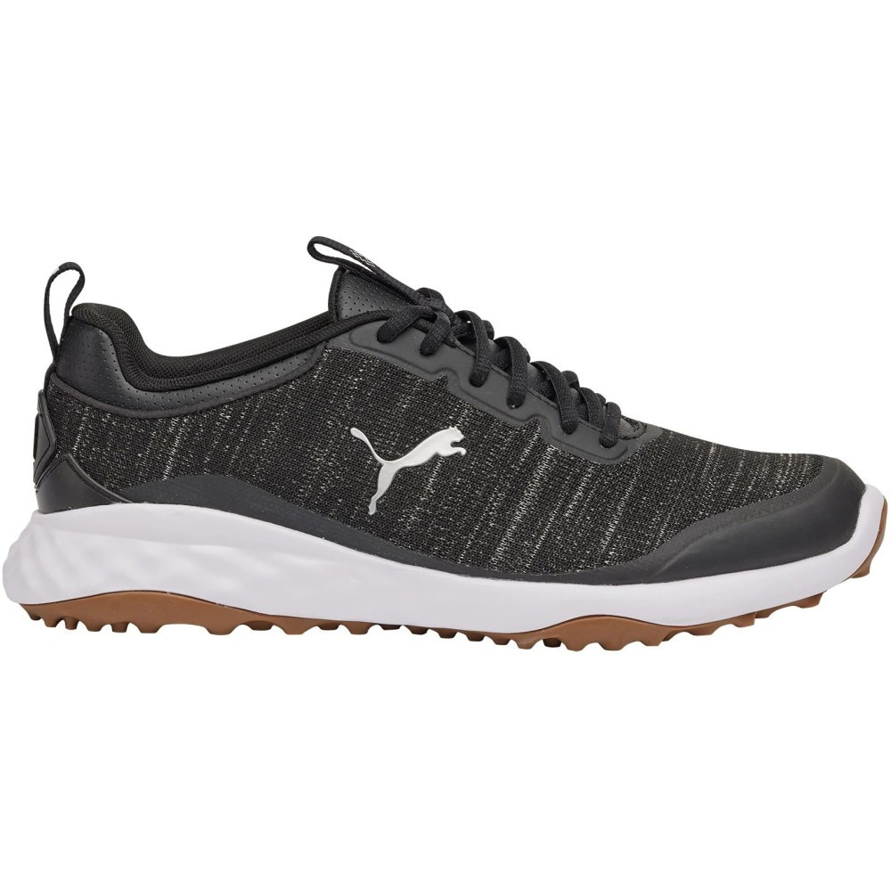 Puma Men's Fusion Pro Golf Shoes - Black/Silver - Maple Hill Golf