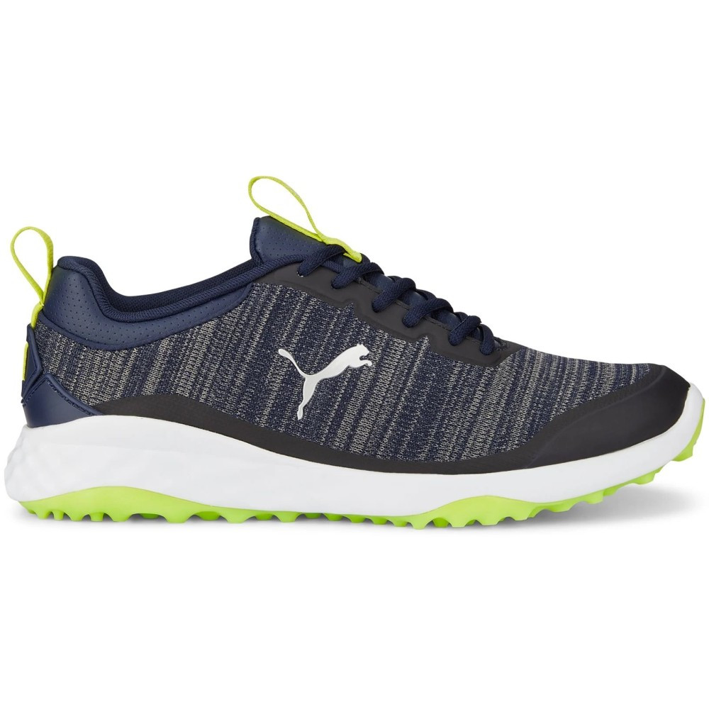 Puma Men's Fusion Pro Golf Shoes Peacoat /Silver/Lime - Maple Hill