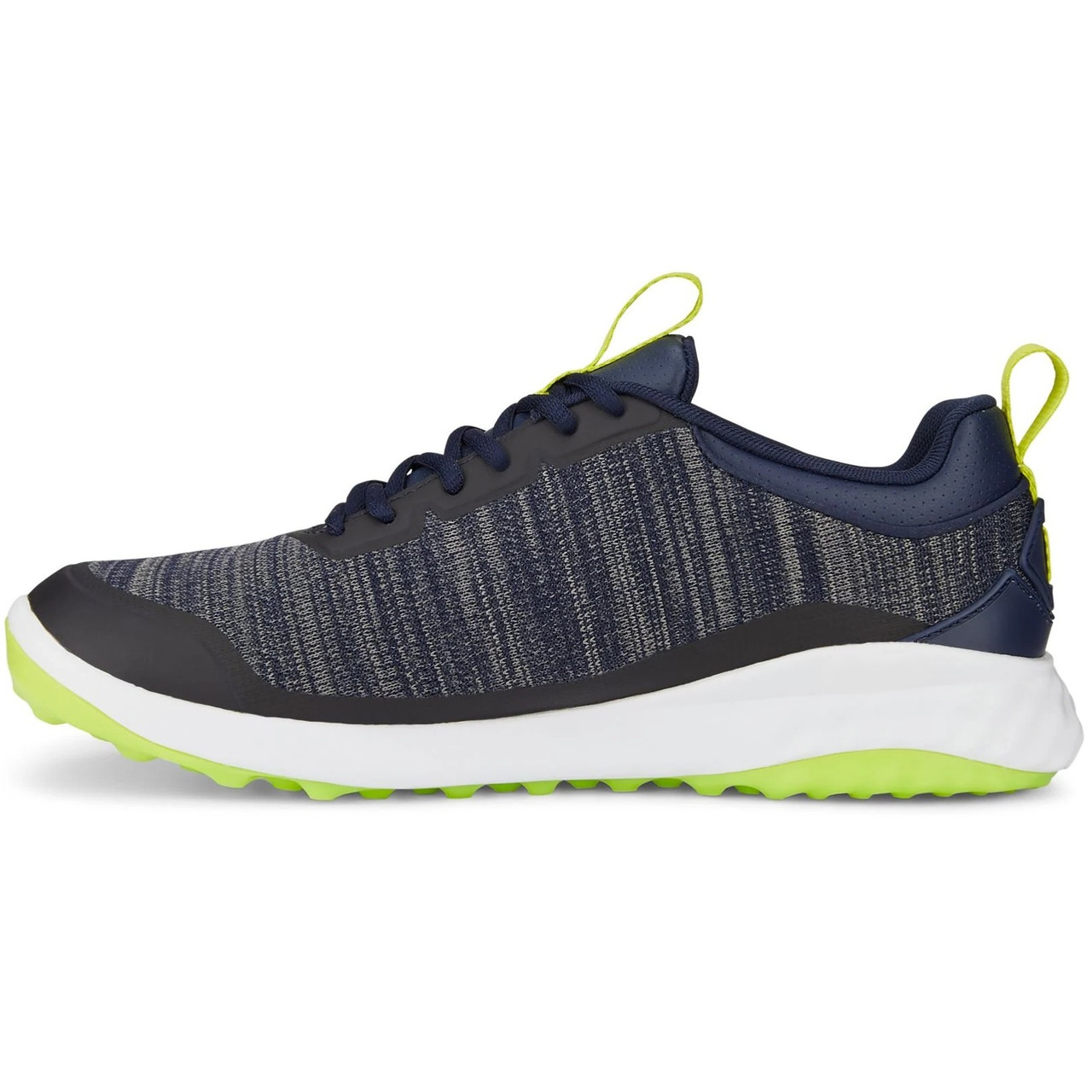 Puma Men's Fusion Pro Golf Shoes Peacoat /Silver/Lime - Maple Hill