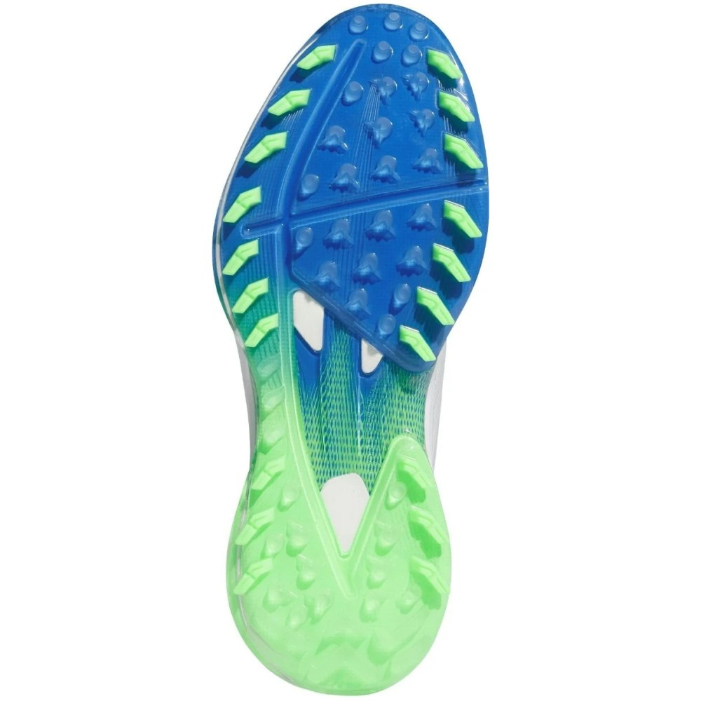 Adidas Men's Adizero ZG Golf Shoes White/Silver/Lime - Maple Hill Golf