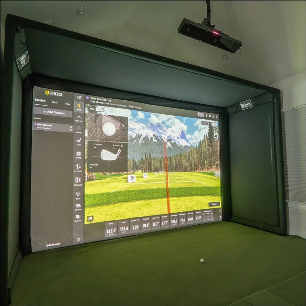 Indoor Golf Shop Sigpro 8' x 10'5" Commercial Enclosure - Maple Hill Golf