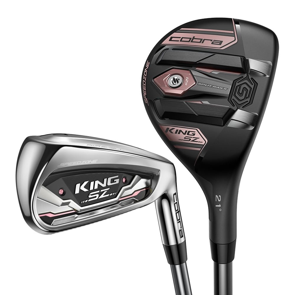 Cobra Lady King Speedzone Combo Hybrid Irons - Maple Hill Golf