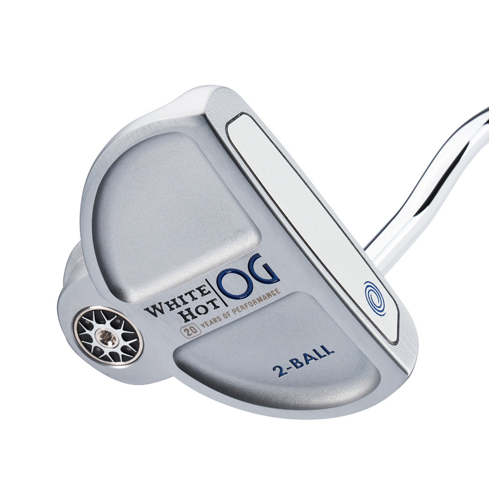 Lady Odyssey White Hot OG 2 Ball DB Putter - Maple Hill Golf