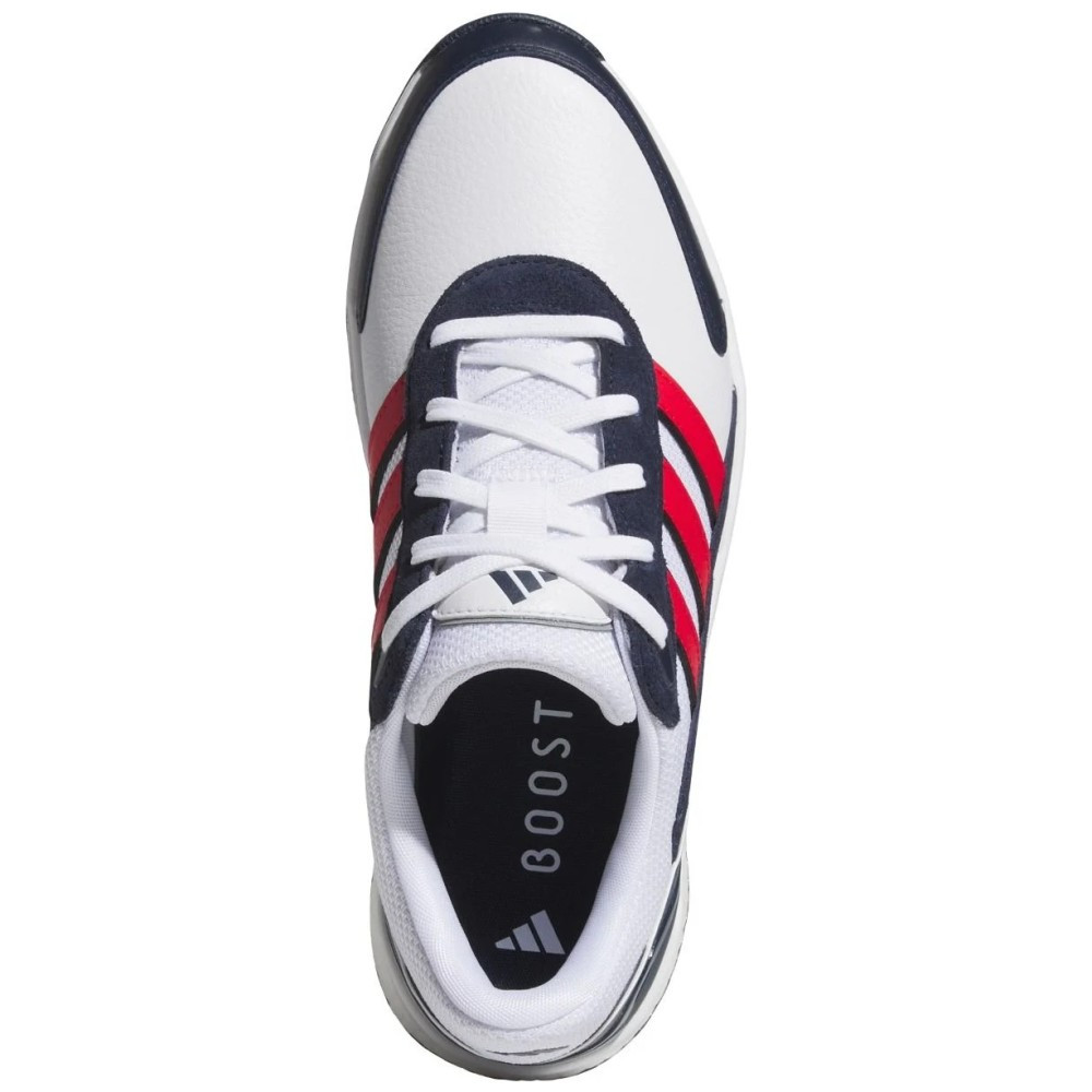 Adidas Men's SW 5540 Golf Shoes - White/Ruby/Navy - Maple Hill Golf