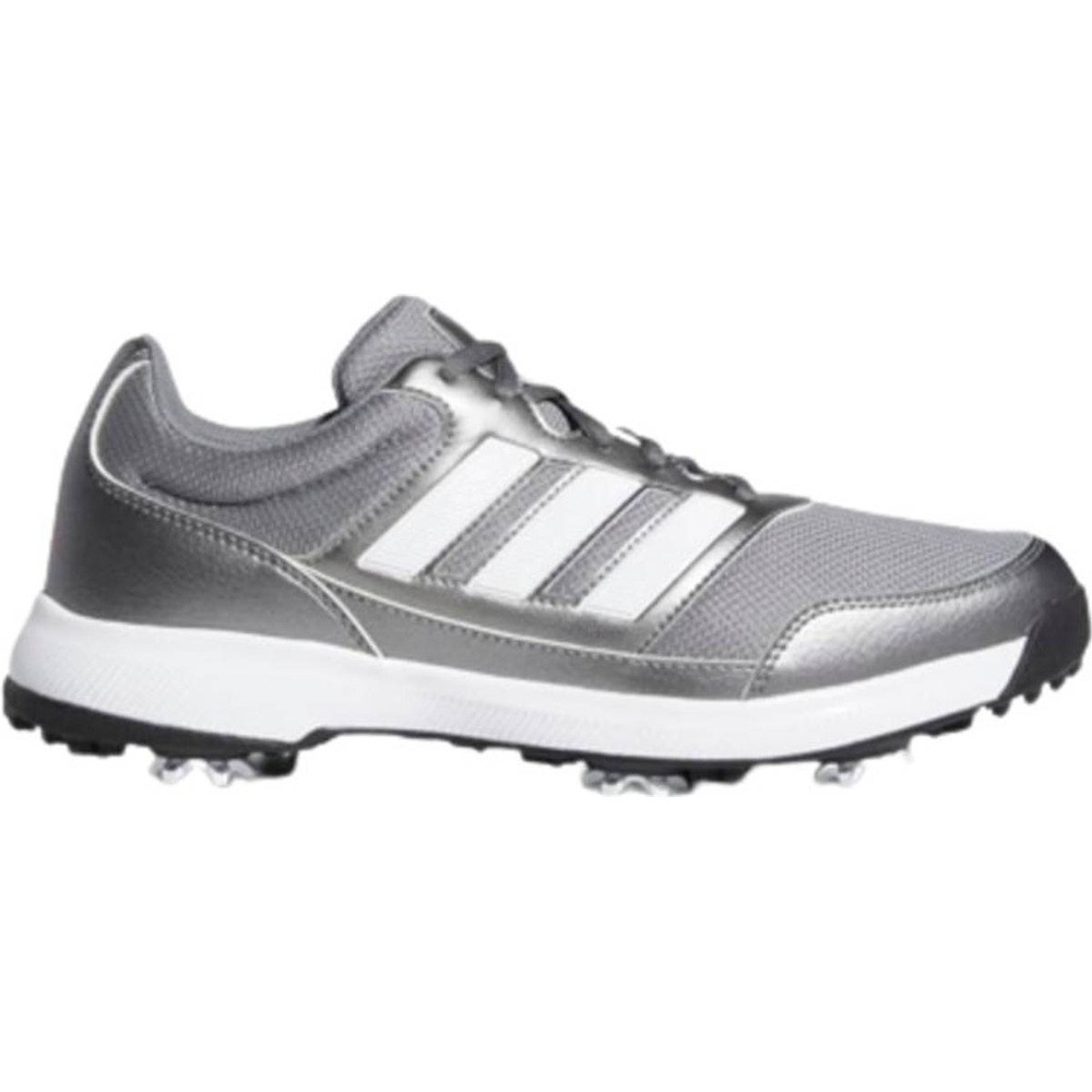 Adidas Tech Response 2.0 Gray Silver Metallic Mens Size 9.5 Golf Shoes EE9123 Adidas Tech Response 2.0 Gray Silver Metallic Mens Spike  main image 4