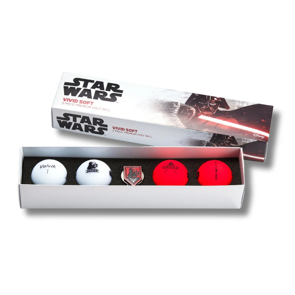 Volvik Vivid Soft Star Wars Darth Vader Gift Set