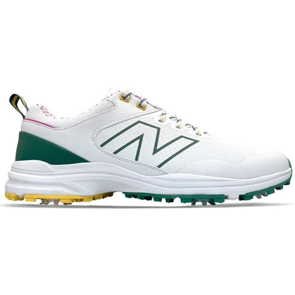 New Balance Men's Brighton V2 Golf Shoes - White/Green - Maple