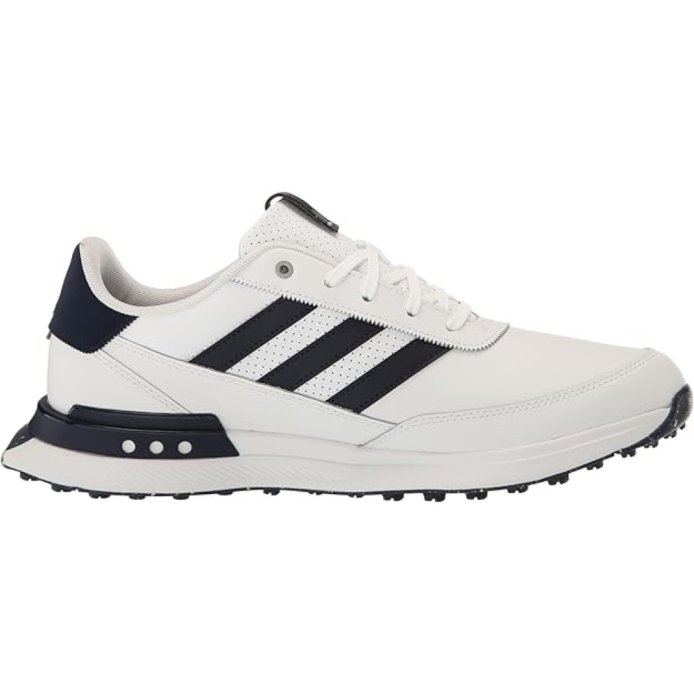 Adidas Men's S2G SL Leather 24 Golf Shoes - White/Navy - Maple