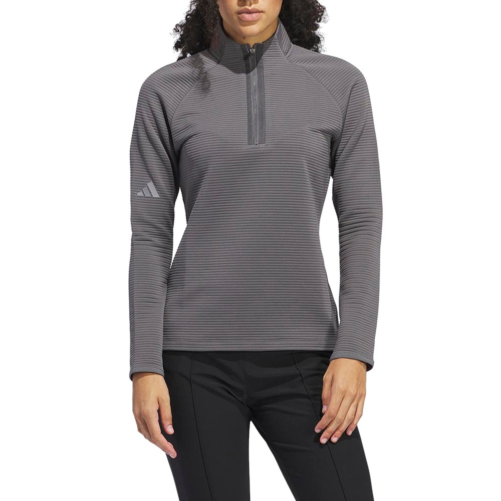 Adidas Women's Spacer 1/4 Zip Pullover Jacket - Maple Hill Golf