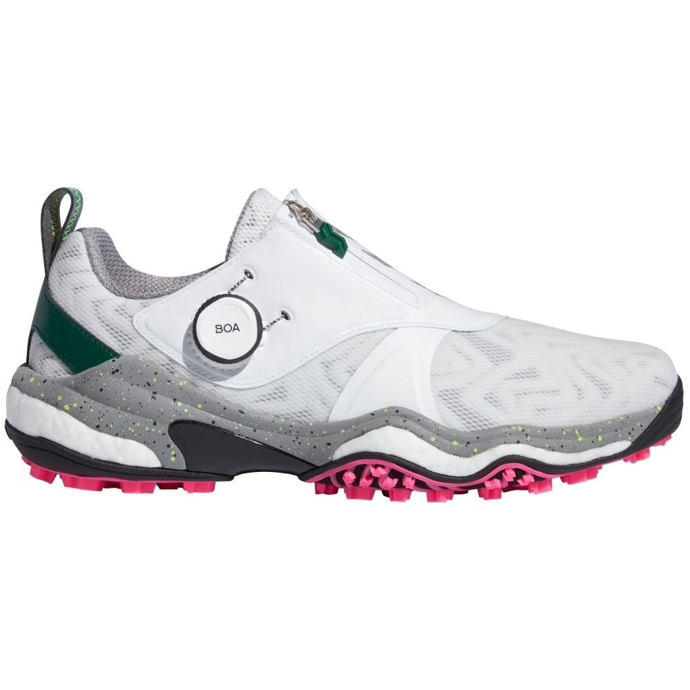 Adidas Men's Codechaos BOA 25 Golf Shoes - White/Black/Green