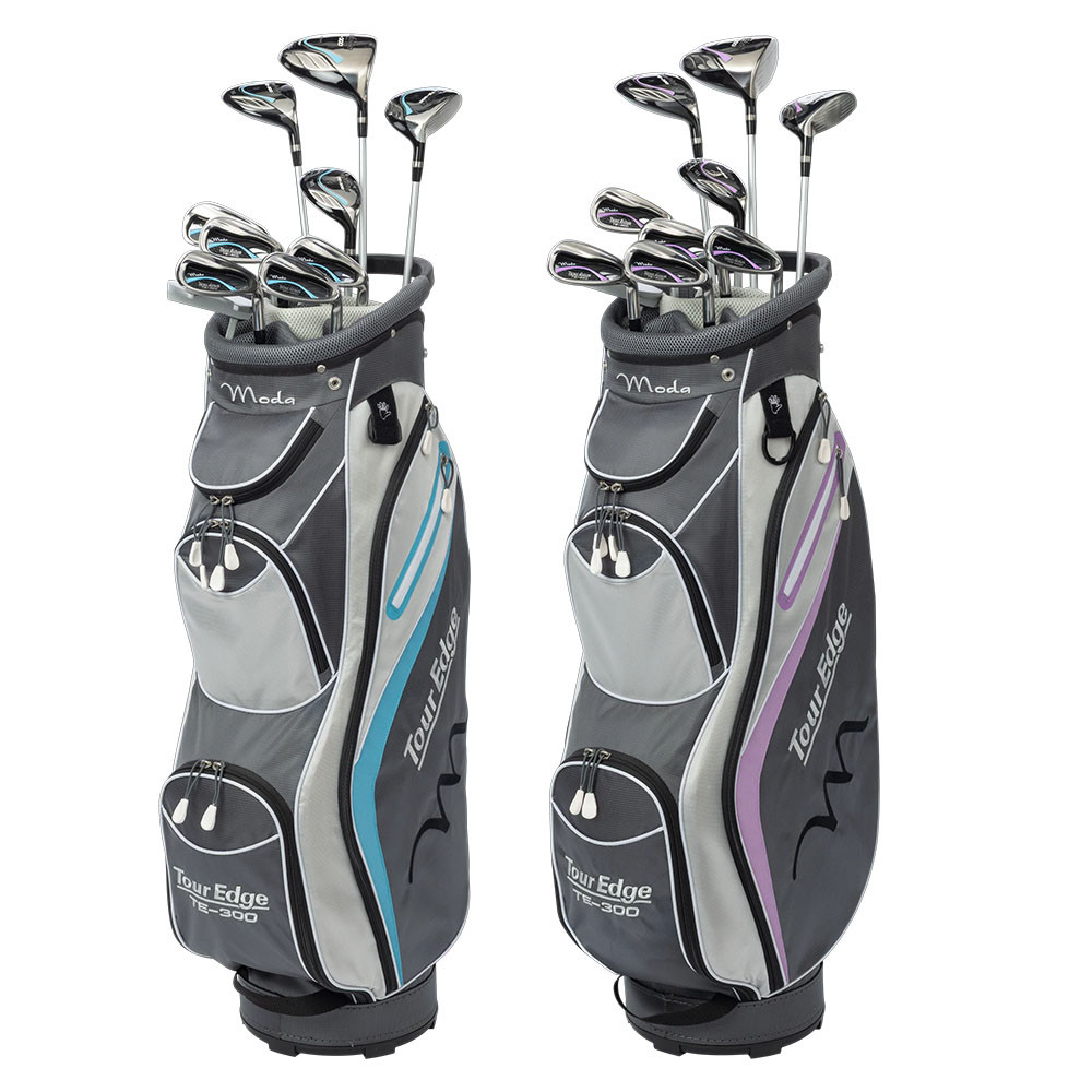 Tour Edge Lady TE-300 Moda Complete Golf Set - Pre-Owned - Maple